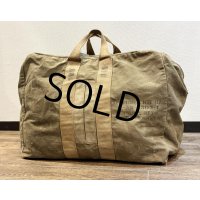 40's【ビンテージ】【米軍実物】【U.S.ARMY】【ステンシル入り】【アビエイターキットバッグ】 