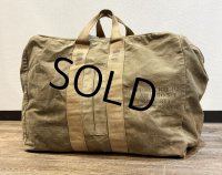 40's【ビンテージ】【米軍実物】【U.S.ARMY】【ステンシル入り】【アビエイターキットバッグ】 