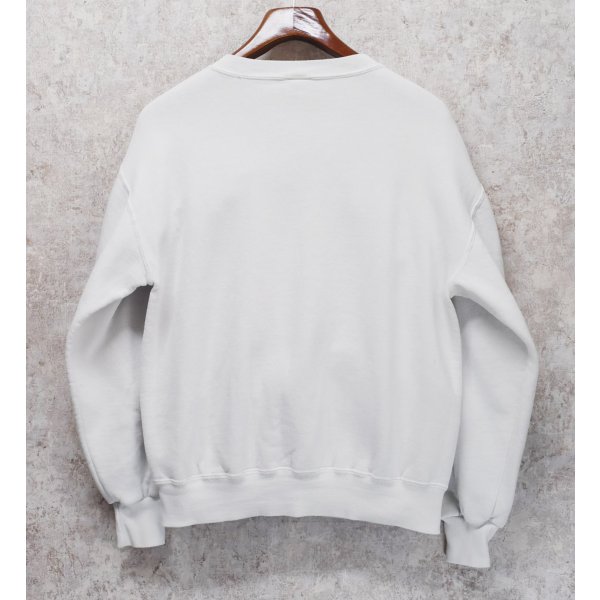 画像3: 90'ｓ【USA製】【RUSSELL】ラッセル【ビンテージ】白【無地】【クルーネック】前V スウェット【サイズM】 