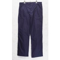 程度良好 70's【米軍実物】ビンテージ【U.S.NAVY】【紺】【ユーティリティパンツ】 ベイカーパンツ【36R】 