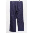 画像5: 程度良好 70's【米軍実物】ビンテージ【U.S.NAVY】【紺】【ユーティリティパンツ】 ベイカーパンツ【36R】<br> (5)