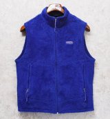 ビンテージ【USA製】【パタゴニア】patagonia【ポーラテック】【青】【R2】ポーラテック【レギュレーターフリース】ベスト【サイズM】 