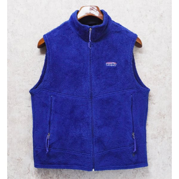 画像1: ビンテージ【USA製】【パタゴニア】patagonia【ポーラテック】【青】【R2】ポーラテック【レギュレーターフリース】【サイズM】 