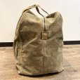 画像4: 40's【ビンテージ】【米軍実物】【U.S.ARMY】【ステンシル入り】【アビエイターキットバッグ】<br> (4)