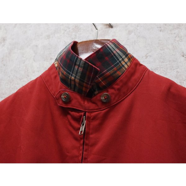 画像3: 〜90's ビンテージ【ラルフローレン】【RALPH LAUREN】【赤】コットン【スウィングトップ】【ジップアップブルゾン】【サイズM】 
