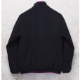 画像3: ビンテージ【パタゴニア】patagonia【紫ｘ黒】リバーシブル【スナップT】【フリースプルオーバー】【サイズW-M程度】<br> (3)