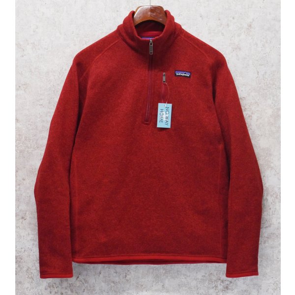 画像1: 【パタゴニア】patagonia【ワイン】【ハーフジップ】【ベターセーター】【サイズＭ】 