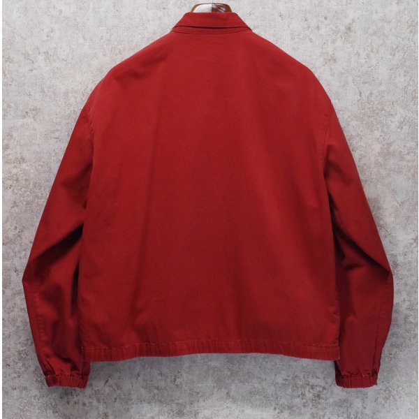 画像5: 〜90's ビンテージ【ラルフローレン】【RALPH LAUREN】【赤】コットン【スウィングトップ】【ジップアップブルゾン】【サイズM】 