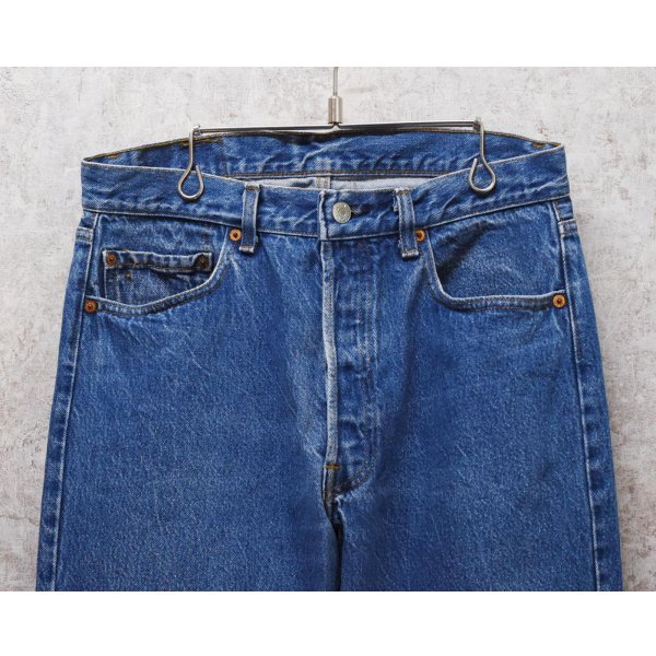 画像3: 80's【USA製】【ビンテージ】【LEVI'S】【リーバイス５０１】501【デニムパンツ】【33ｘ30】 
