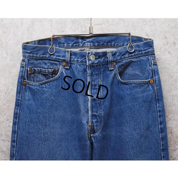 画像3: 80's【USA製】【ビンテージ】【LEVI'S】【リーバイス５０１】501【デニムパンツ】【33ｘ30】 
