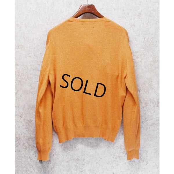 画像3: 90’s ビンテージ【ラルフローレン】POLO RALPH LAUREN【オレンジ】【Vネック】PIMAコットン【コットンセーター】【サイズL】  