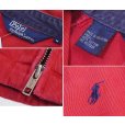 画像2: 〜90's ビンテージ【ラルフローレン】【RALPH LAUREN】【赤】コットン【スウィングトップ】【ジップアップブルゾン】【サイズM】<br> (2)