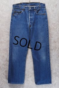 80's【USA製】【ビンテージ】【LEVI'S】【リーバイス５０１】501【デニムパンツ】【33ｘ30】 