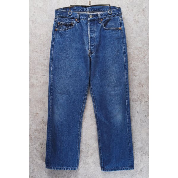 画像1: 80's【USA製】【ビンテージ】【LEVI'S】【リーバイス５０１】501【デニムパンツ】【33ｘ30】 
