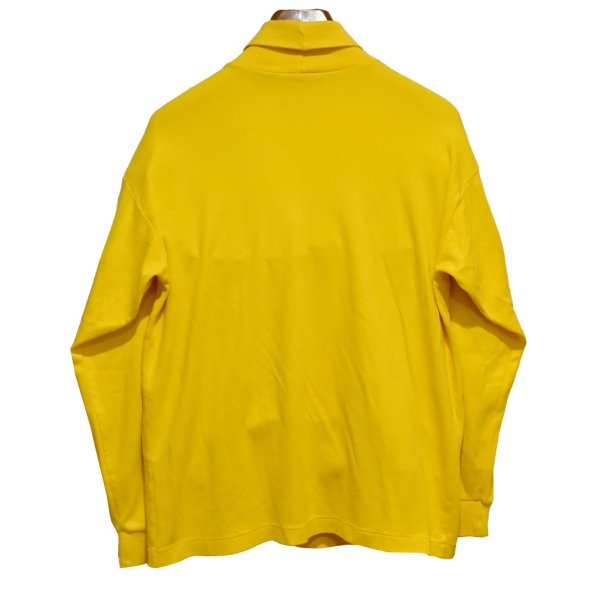 画像4: ビンテージ 【GAP】オールドギャップ【マスタード】無地【タートルネックロンT】【サイズL】 