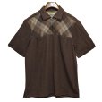 画像1: 50's~60's ビンテージ【SPORTMAN 】スポーツマン【ブラウン】アーガイル【S/Sプルオーバー】ウール【シャツ】【サイズL】<br> (1)