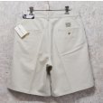 画像3: 新品未使用 ビンテージ【POLO RALPH LAUREN】オールドラルフローレン【オフホワイト】tyler short【２タック】ショートパンツ【短パン】【コットンショーツ】【W32】<br> (3)