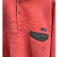 画像4: 90's~ ビンテージ【パタゴニア】patagonia【サーモンピンク】シンチラ【スナップT】【フリースプルオーバー】【サイズL  】<br> (4)