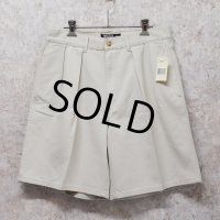 新品未使用 ビンテージ【POLO RALPH LAUREN】オールドラルフローレン【オフホワイト】tyler short【２タック】ショートパンツ【短パン】【コットンショーツ】【W32】 