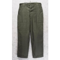 デッドストック【70's】【米軍実物】【ビンテージ】OG107【ベイカーパンツ】【ユーティリティパンツ】【32ｘ29】 
