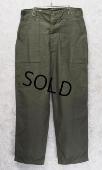デッドストック【70's】【米軍実物】【ビンテージ】OG107【ベイカーパンツ】【ユーティリティパンツ】【32ｘ29】 