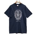 画像1: 90's【USA製】 ビンテージ【FRUIT OF THE LOOM 】フルーツオブザルーム【RUDOLPH〜】紺【 Tシャツ】【サイズL】<br> (1)
