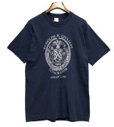 90's【USA製】 ビンテージ【FRUIT OF THE LOOM 】フルーツオブザルーム【RUDOLPH〜】紺【 Tシャツ】【サイズL】 