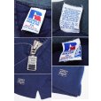 画像2: 90's USA製【ラッセル】RUSSEL【紺ｘ緑】【ハーフジップ】【襟付きスウェット】【サイズXXL】<br> (2)