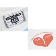 画像2: 90's【USA製】【ビンテージ】【Lee】リー【cristo conta com voce!】ハートプリント【白】Tシャツ【サイズＸＬ】<br> (2)
