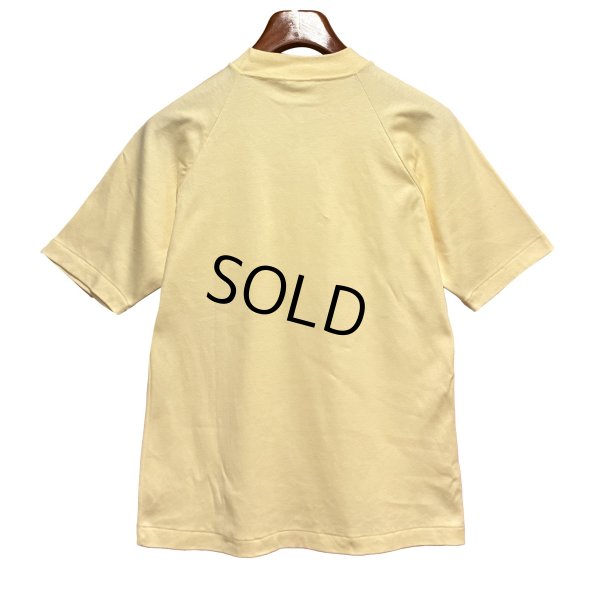 画像3: 【USA製】 ビンテージ【ROBERT BRUCE】【ロバートブルース】【ライトイエロー】【無地】【ポケット付き】【Tシャツ】【サイズM】 