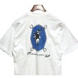 画像1: 90's【USA製】 ビンテージ【FRUIT OF THE LOOM 】フルーツオブザルーム【Adventure in~】狸【白】【 Tシャツ】【サイズM】<br> (1)