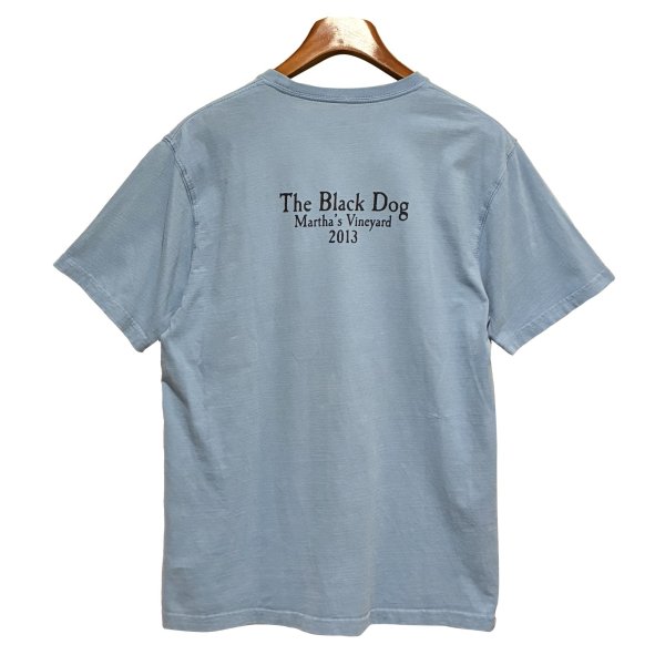 画像3: 【ビンテージ】【The Black Dog】ブラックドッグ【青】【犬プリント】【Tシャツ】【サイズS】 