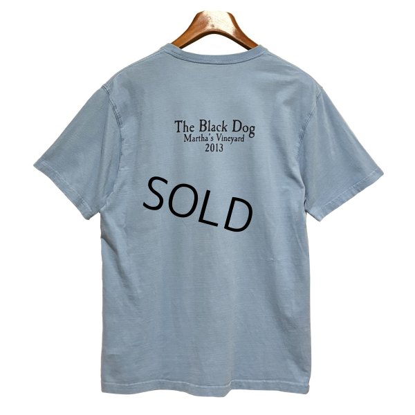 画像3: 【ビンテージ】【The Black Dog】ブラックドッグ【青】【犬プリント】【Tシャツ】【サイズS】 