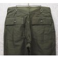 画像4: デッドストック【70's】【米軍実物】【ビンテージ】OG107【ベイカーパンツ】【ユーティリティパンツ】【32ｘ29】<br> (4)