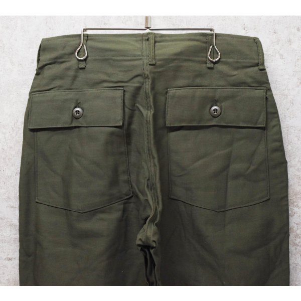 画像4: デッドストック【70's】【米軍実物】【ビンテージ】OG107【ベイカーパンツ】【ユーティリティパンツ】【32ｘ29】 