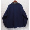 画像3: 90's USA製【ラッセル】RUSSEL【紺ｘ緑】【ハーフジップ】【襟付きスウェット】【サイズXXL】<br> (3)