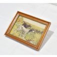 画像3: 【ビンテージ】アンティーク【イングリッシュセッター×アイリッシュセッター】フレーム付き【絵画】【雑貨】置物<br> (3)