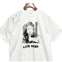 【90's】【USA製】【ビンテージ】【Hanes】ヘインズ【LUCE AMEN】【白】【バンド】【Tシャツ】【サイズL】 
