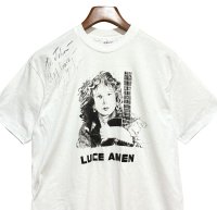 【90's】【USA製】【ビンテージ】【Hanes】ヘインズ【LUCE AMEN】【白】【バンド】【Tシャツ】【サイズL】 