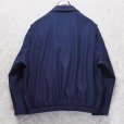 画像3: 【ビンテージ】【ラルフローレン】【POLO RALPH LAUREN】【紺ｘ裏地紺格子柄】ジップアップ【ブルゾン】スウィングトップ【サイズＸＬ】<br> (3)