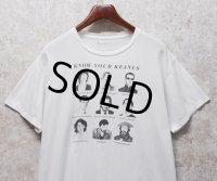 【ビンテージ】【 KNOW YOUR KEANUS】白【キアヌ・リーヴス】プリント【Tシャツ】 サイズXL 