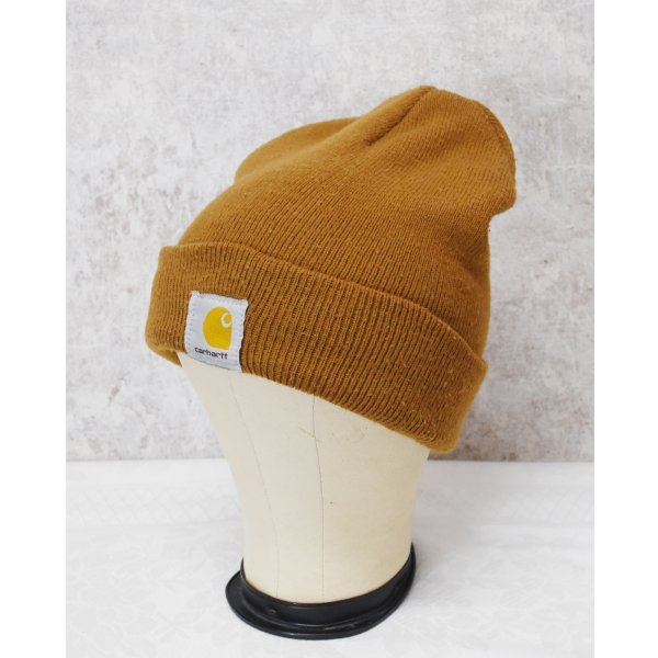 画像5: 【ビンテージ】【carhartt】【カーハート】【ブラウン】【ロゴ】 【ニットキャップ】ビーニー 【ニット帽】  