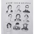 画像3: 【ビンテージ】【 KNOW YOUR KEANUS】白【キアヌ・リーヴス】プリント【Tシャツ】 サイズXL<br> (3)