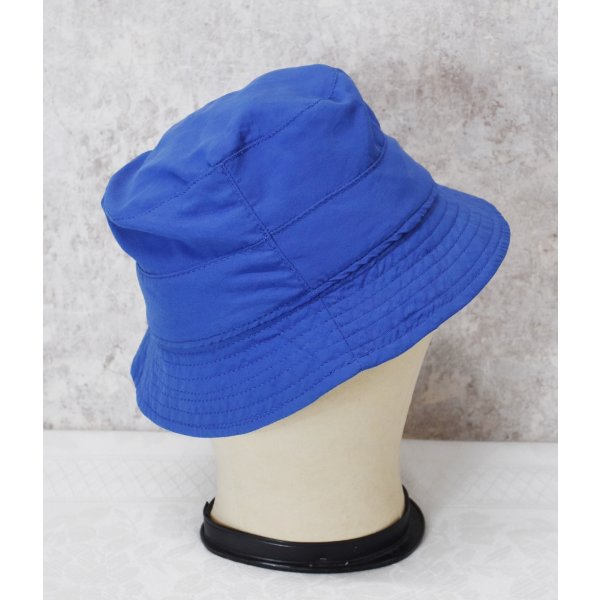 画像4: 未使用【ビンテージ】patagonia【パタゴニア】【青×花柄】【サンハット】帽子【バケットハット】【KIDS S】 