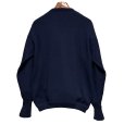 画像3: 〜80’ｓビンテージ【JCPenney】JCペニー The Fox Sweater【紺】無地【Vネック】アクリルセーター【サイズＬ】<br> (3)