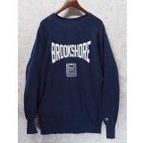 90's USA製【Champion】【チャンピオン】【リバースウィーブ】BROOK SHORE【スウェット】【紺】【サイズXXL】 