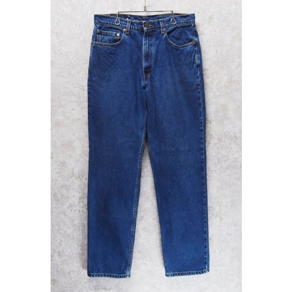 画像1: 90's【メキシコ製】ビンテージ【LEVI'S】【リーバイス550】５５０【デニムパンツ】【ブルーデニム】【34ｘ32】 