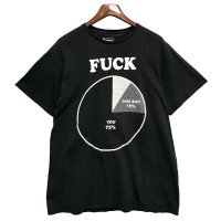 ビンテージ【Spencer's】スペンサーズ FUCK ~【黒】Tシャツ【サイズL】 