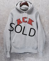 90's【USA製】【ビンテージ】【Lee】リー【ACK】【グレー】【パーカー】【サイズＬ】 