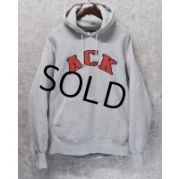 90's【USA製】【ビンテージ】【Lee】リー【ACK】【グレー】【パーカー】【サイズＬ】 
